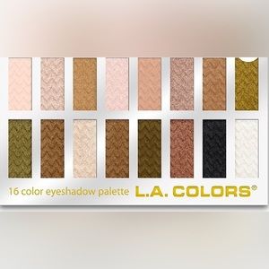 An all-in-one eye 👁 palette with 16 matte & shimmer shadows to contour,define